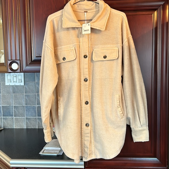 FREE PEOPLE mustard seed ruby shacket size small - Picture 8 of 15